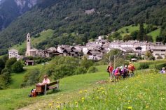 Ankunft in Soglio